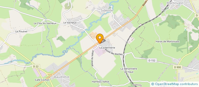 localisation de l'entreprise RCL  SIDEVILLE