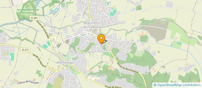 localisation de l'entreprise RCL 51 à BEAUMONT-LES-VALENCE