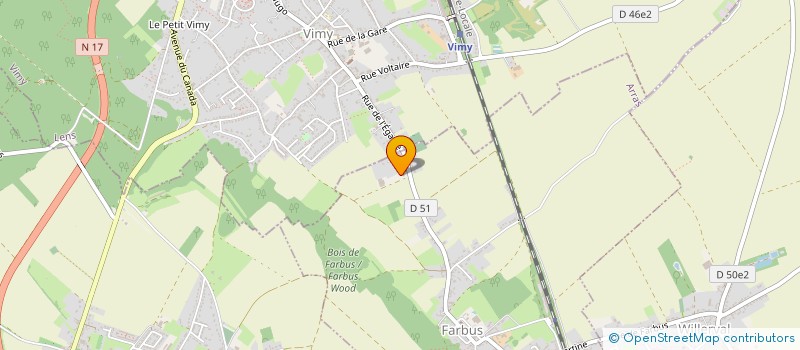 localisation de l'entreprise RCLENSOIS RADIO  FARBUS