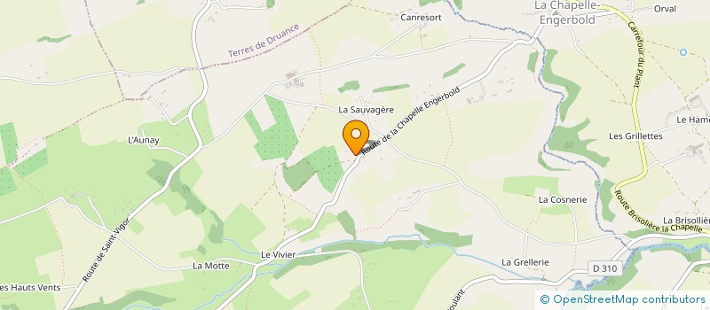 localisation de l'entreprise RCLM  VALDALLIERE