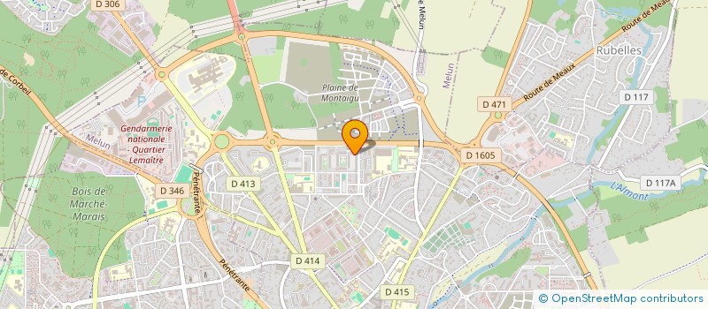 localisation de l'entreprise RCM à MELUN