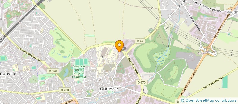 localisation de l'entreprise RCM AGENCEMENT à GONESSE