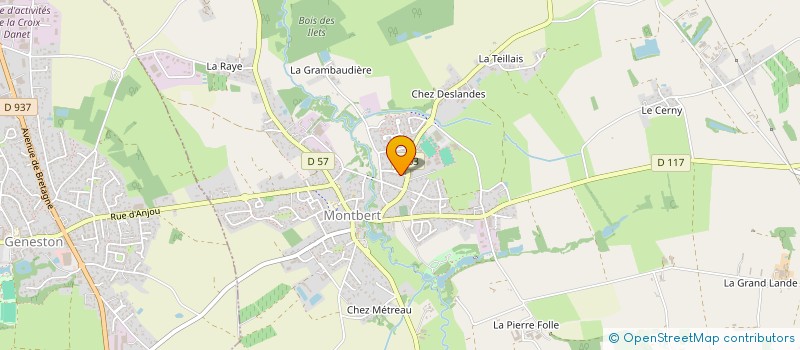 localisation de l'entreprise RCM DERAME  LE BIGNON