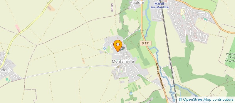 localisation de l'entreprise RCM INVEST  MONTAINVILLE