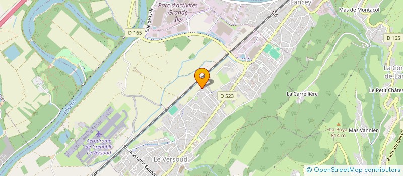 localisation de l'entreprise RCM PELLETIER  LE VERSOUD