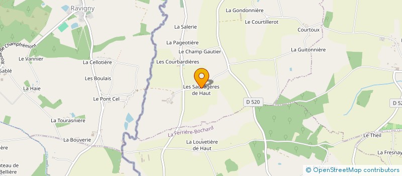 localisation de l'entreprise RCMC à SAINT-DENIS-SUR-SARTHON