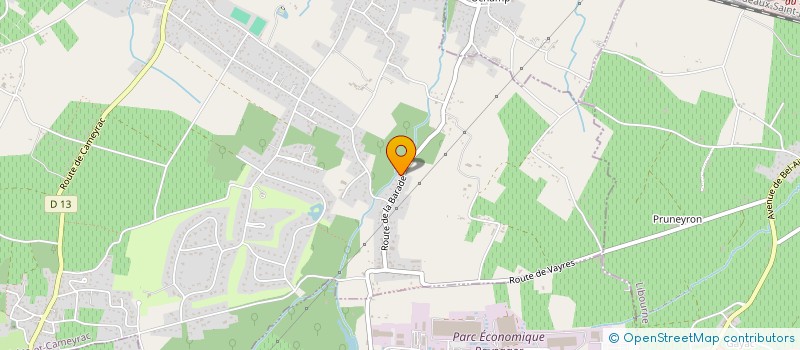 localisation de l'entreprise RCMDH  SAINT-SULPICE-ET-CAMEYRAC