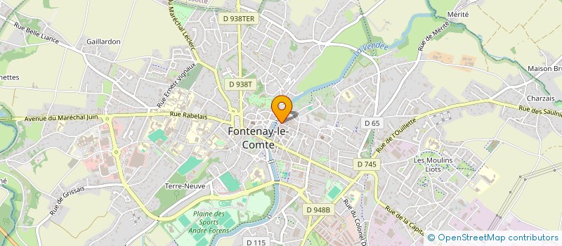 localisation de l'entreprise RCMJ  FONTENAY-LE-COMTE