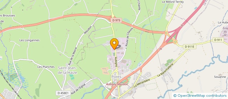 localisation de l'entreprise RCML  PONTS