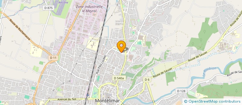localisation de l'entreprise RCMR à MONTELIMAR
