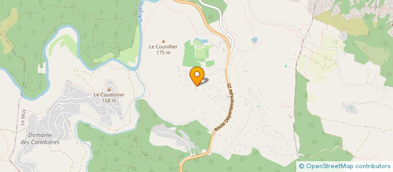 localisation de l'entreprise RCN DOMAINE DE LA NOGUIERE à LE MUY
