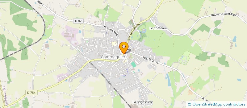 localisation de l'entreprise RCN LA FERME DU LATOIS  COEX