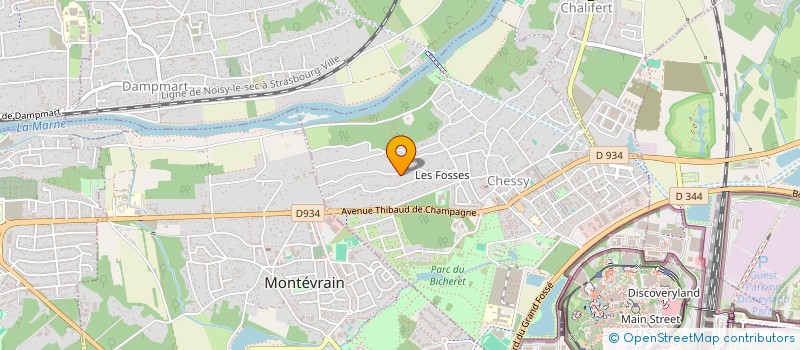 localisation de l'entreprise RCNCZ  CHESSY