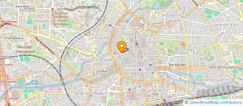 localisation de l'entreprise RCO à RENNES