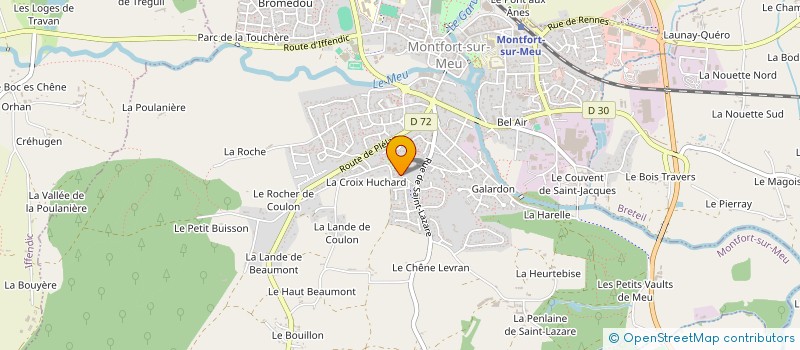 localisation de l'entreprise RCONSTRUCTION à MONTFORT-SUR-MEU
