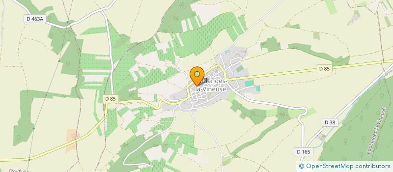 localisation de l'entreprise RCP  COULANGES-LA-VINEUSE