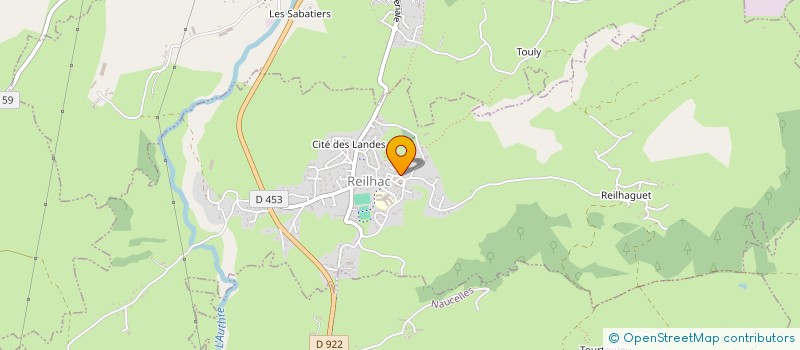 localisation de l'entreprise RCP à REILHAC