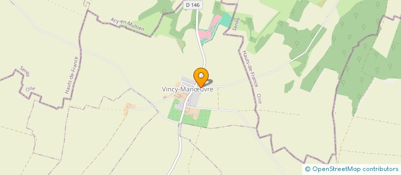 localisation de l'entreprise RCP  VINCY-MANUVRE