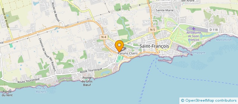 localisation de l'entreprise RCP  SAINT-FRANCOIS