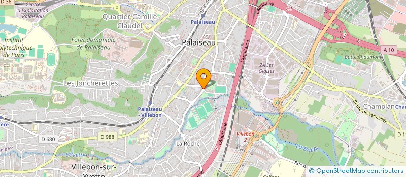 localisation de l'entreprise RCP ETANCHEITE  PALAISEAU