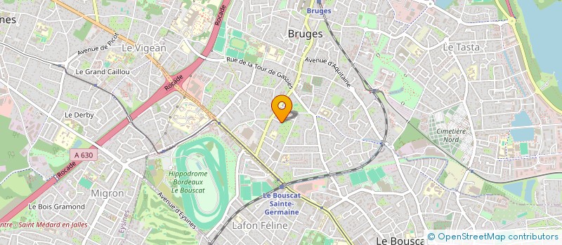 localisation de l'entreprise RCP HOLDING  BRUGES