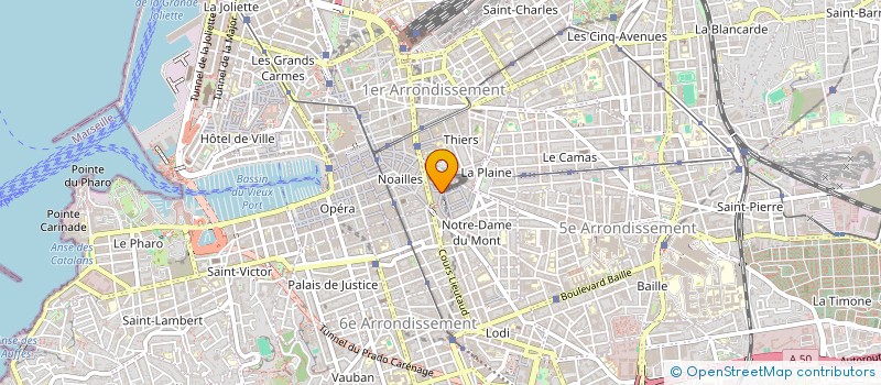localisation de l'entreprise RCP MEDITERRANEE à MARSEILLE