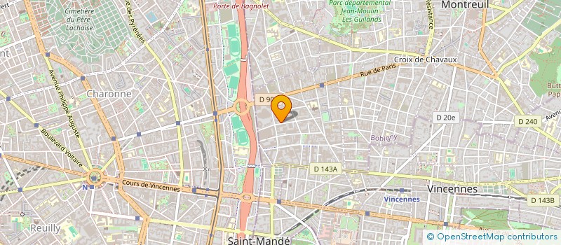 localisation de l'entreprise RCP45 à MONTREUIL