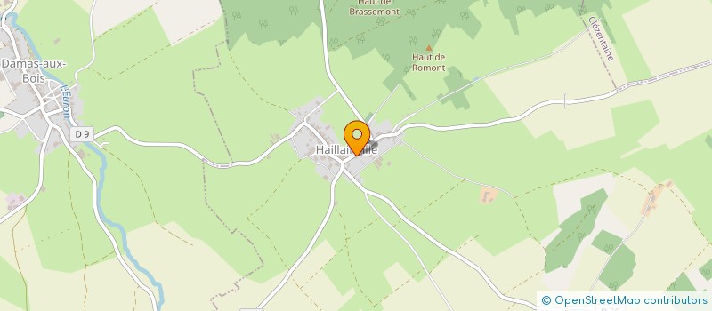 localisation de l'entreprise RCPA OCEAN INDIEN  HAILLAINVILLE