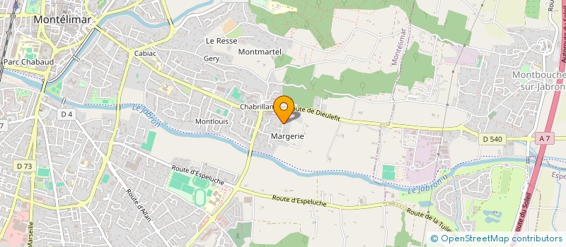 localisation de l'entreprise RCPL  MONTELIMAR