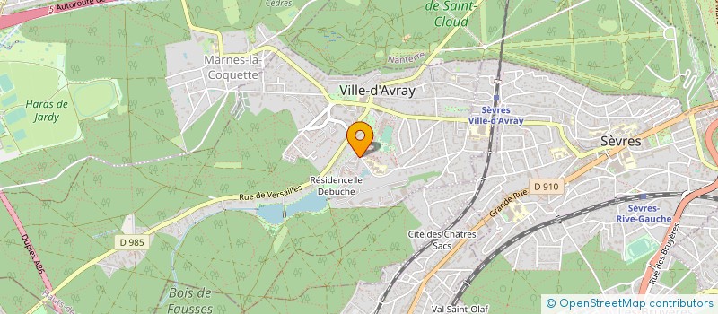localisation de l'entreprise RCPR THIERS à COTI-CHIAVARI