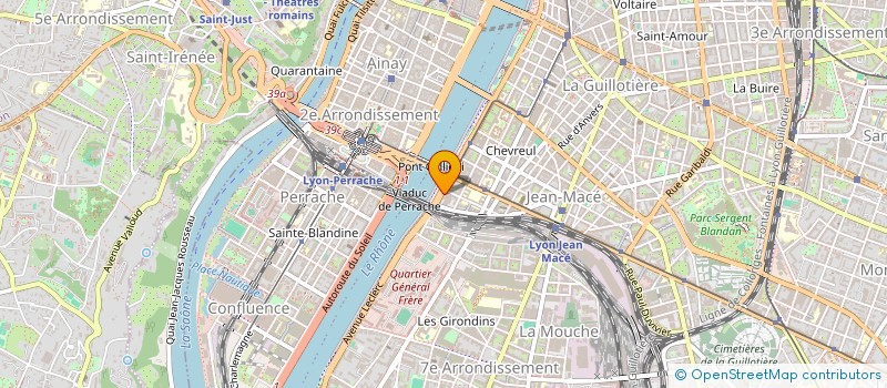 localisation de l'entreprise RCR FRANCE  LYON