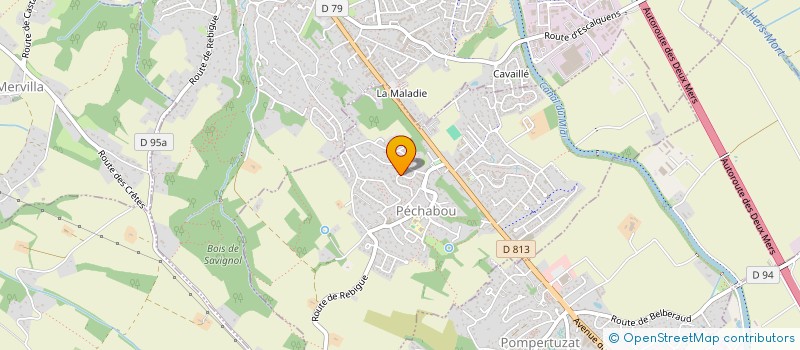 localisation de l'entreprise RCR SOLUTIONS à PECHABOU