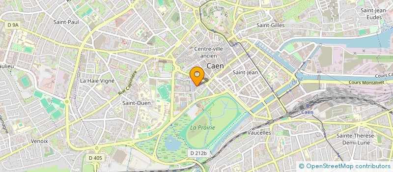 localisation de l'entreprise RCRENOV à CAEN