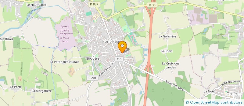 localisation de l'entreprise RCS  PONT-PEAN