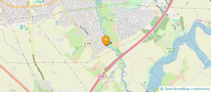 localisation de l'entreprise RCS CONSULTING PRO à CHOLET