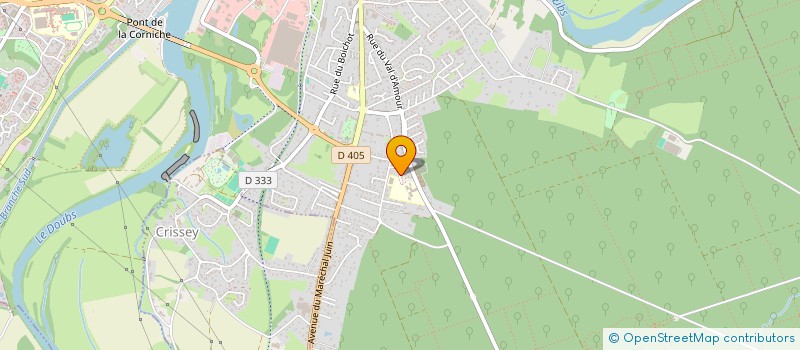 localisation de l'entreprise RCS IMMO à DOLE