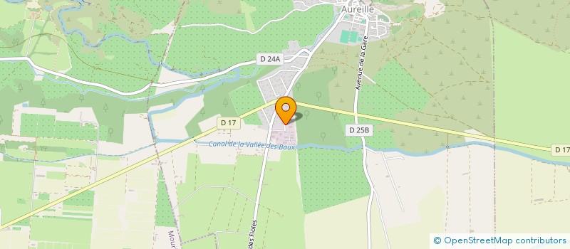 localisation de l'entreprise RCS SERVICES  AUREILLE