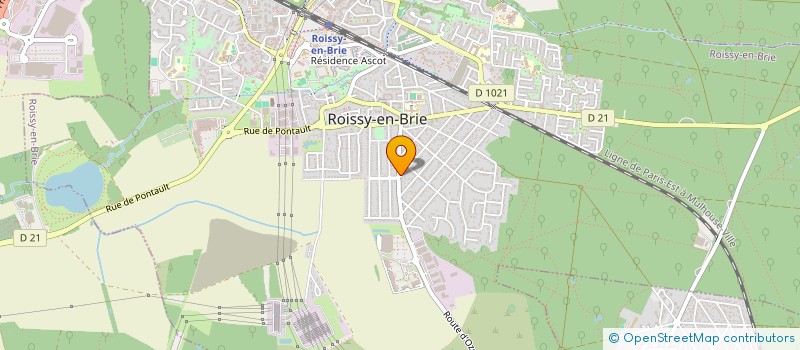 localisation de l'entreprise RCT  ROISSY-EN-BRIE