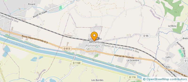 localisation de l'entreprise RCTM à POMMEVIC