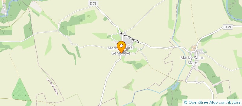 localisation de l'entreprise RCTP  MARIZY-SAINTE-GENEVIEVE