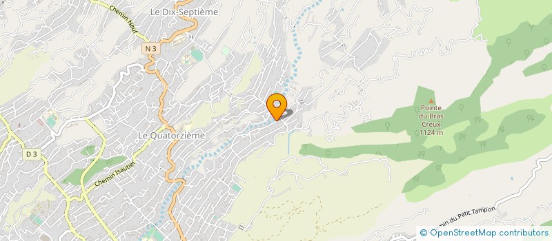 localisation de l'entreprise RCUBE  LE TAMPON