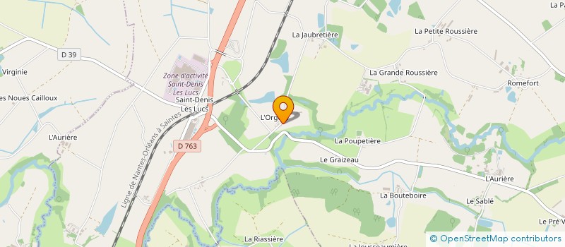 localisation de l'entreprise RCV 3E  SAINT-DENIS-LA-CHEVASSE