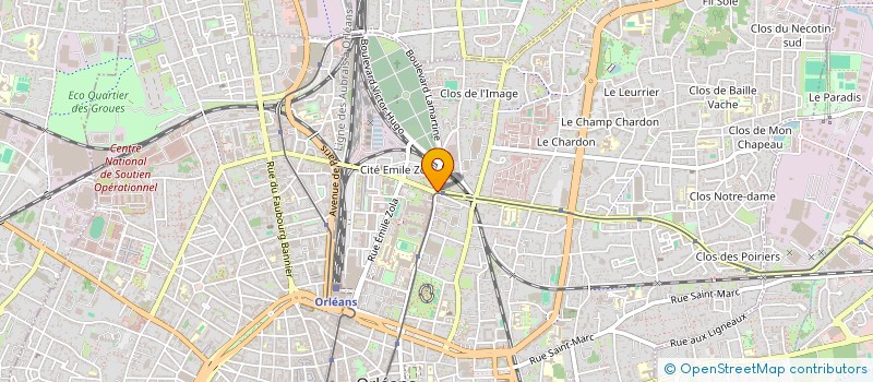 localisation de l'entreprise RCV-O.J.A  ORLEANS