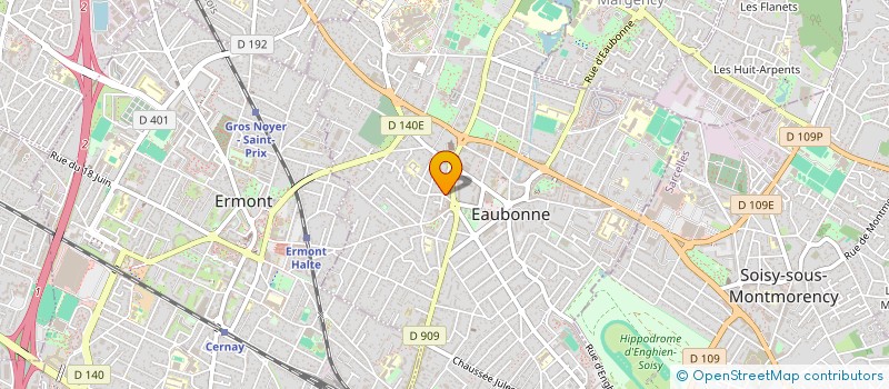 localisation de l'entreprise RCV PRESSING à EAUBONNE