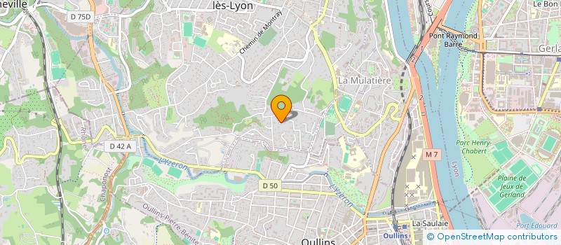 localisation de l'entreprise RCV SUD  SAINTE-FOY-LES-LYON