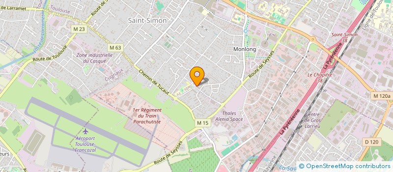 localisation de l'entreprise RD 15 IMMOBILIER à TOULOUSE