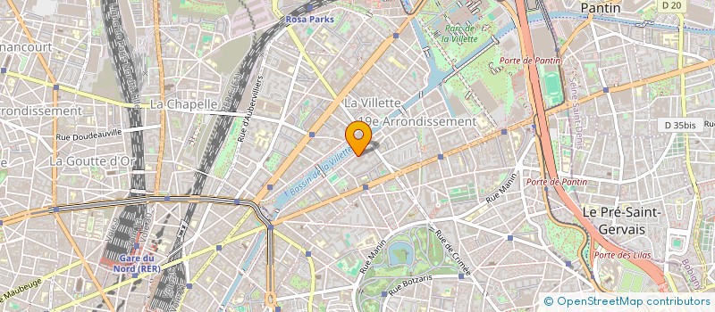 localisation de l'entreprise RD 26  PARIS