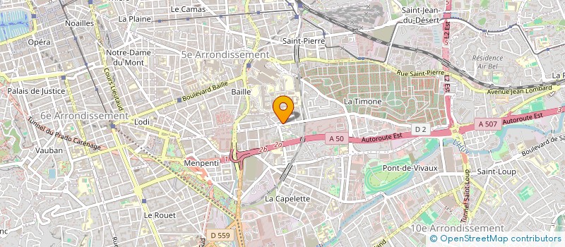 localisation de l'entreprise RD 26 à MARSEILLE