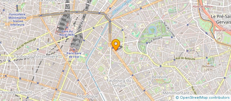 localisation de l'entreprise RD  PARIS