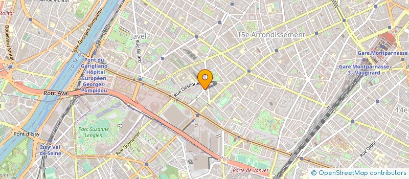 localisation de l'entreprise RD à PARIS